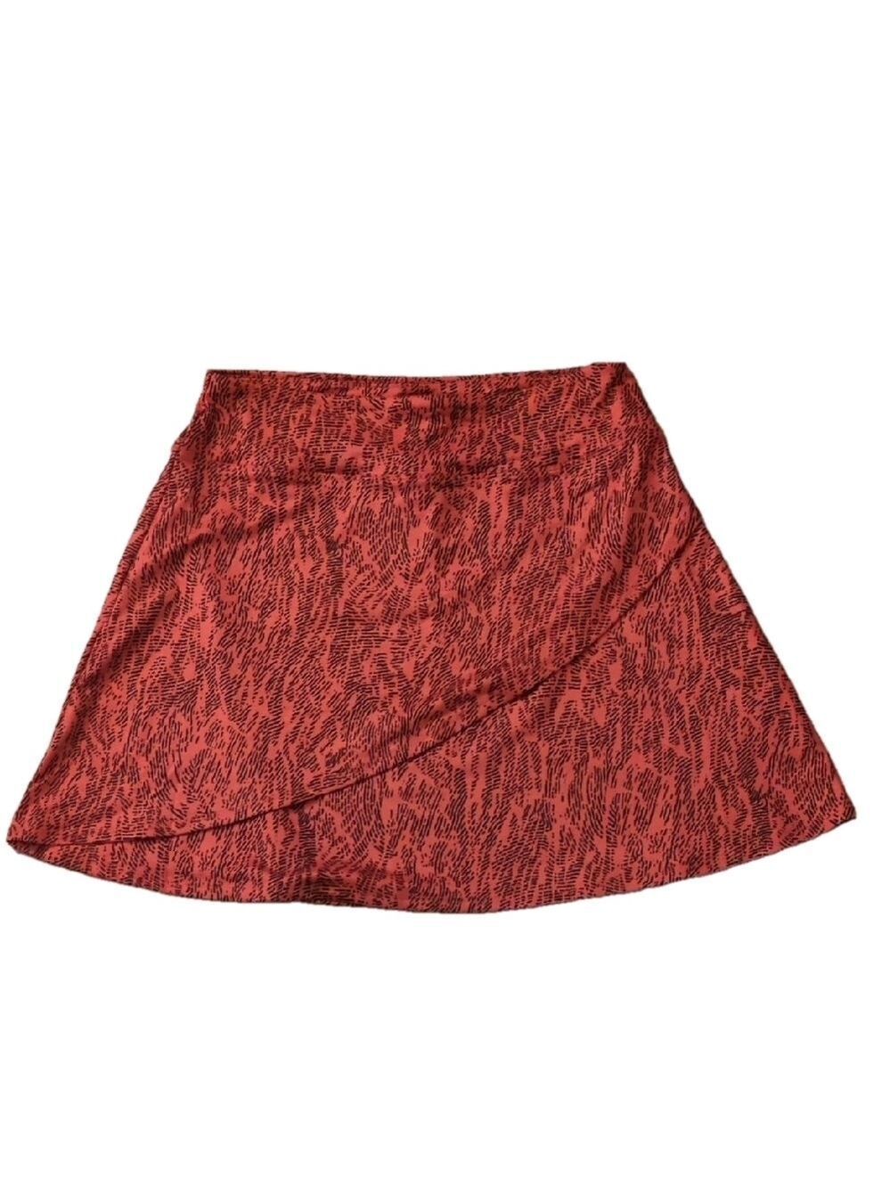 Eddie Bauer Cinnabar Imprint Kacey Skirt Size Medium